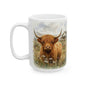Highland Cow Coffee Mug (11oz & 15oz)