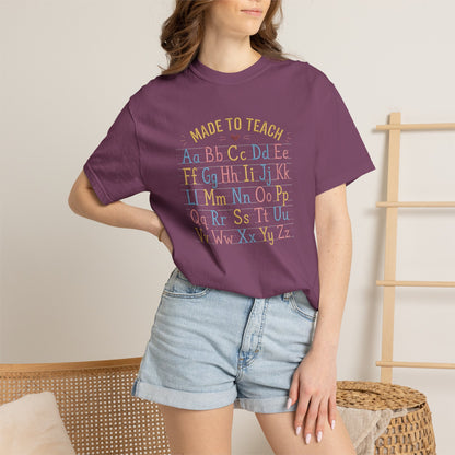 Made to Teach Alphabet T-Shirt