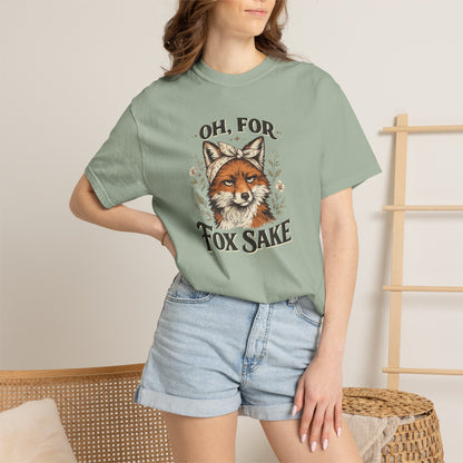 Oh, For Fox Sake Graphic Tee