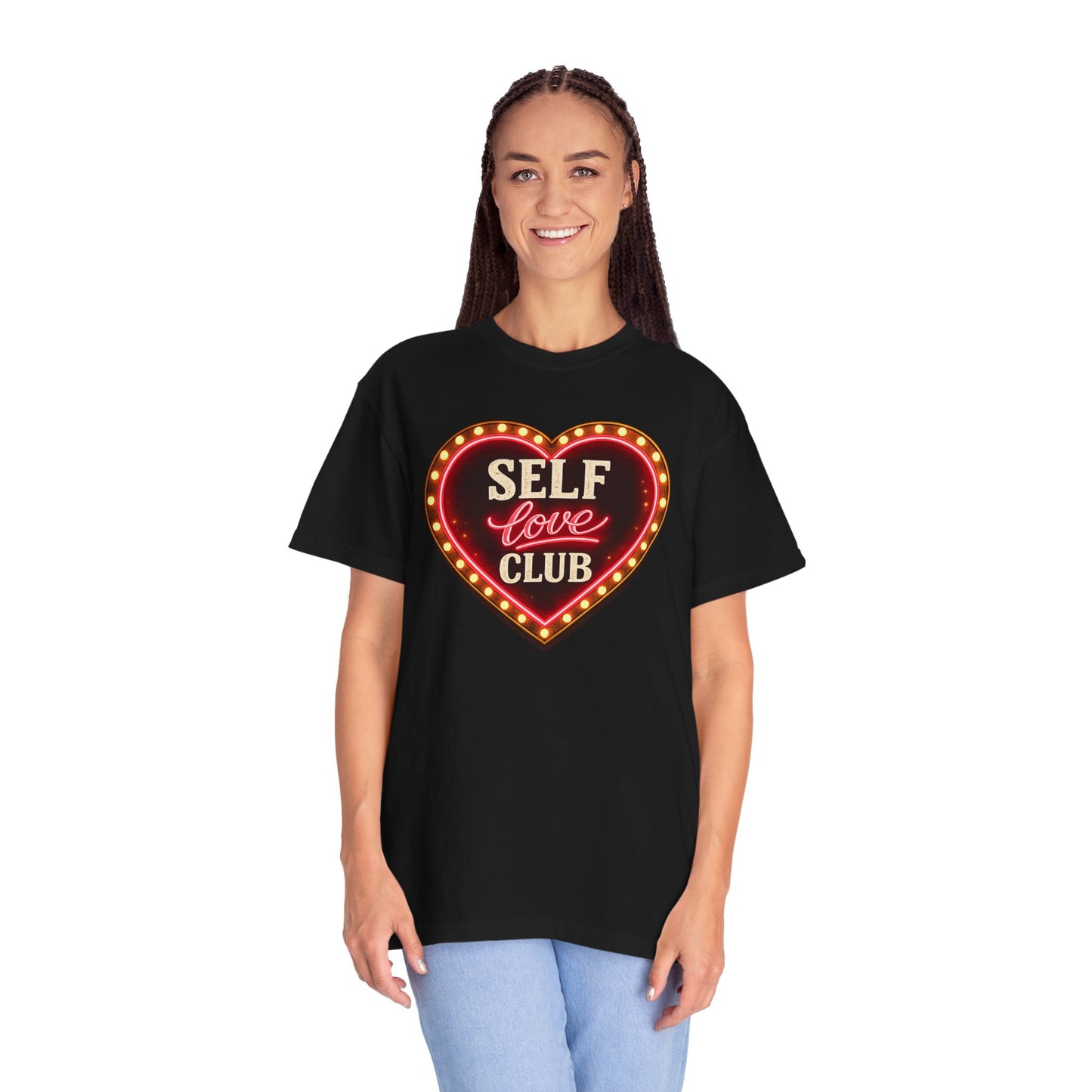 Self Love Club Heart Graphic Tshirt