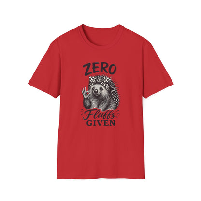 Zero Fluffs Given Graphic Tee