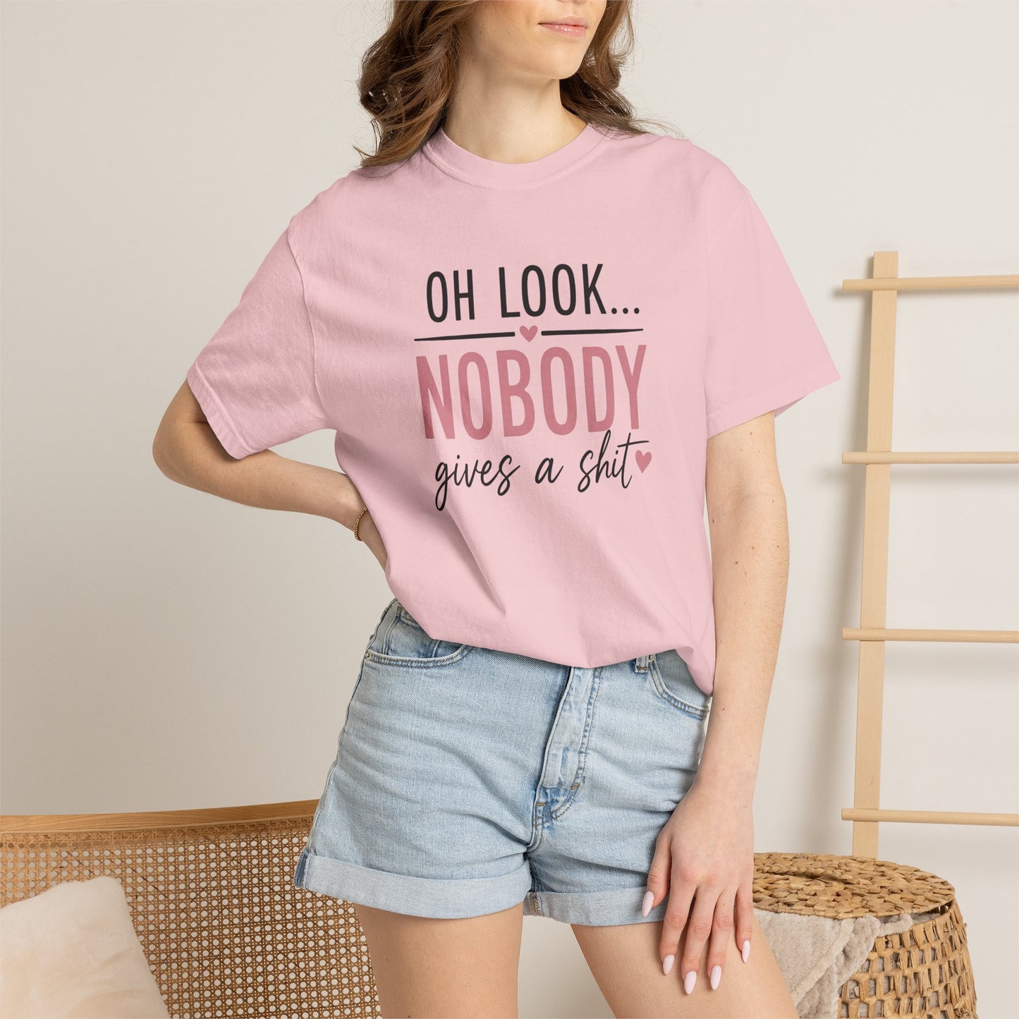 Oh Look Nobody Gives a Shit Tee 2