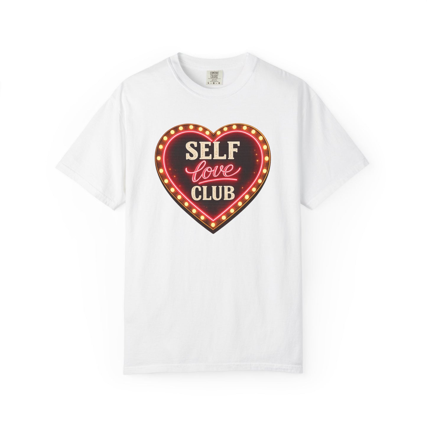 Self Love Club Heart Graphic Tshirt