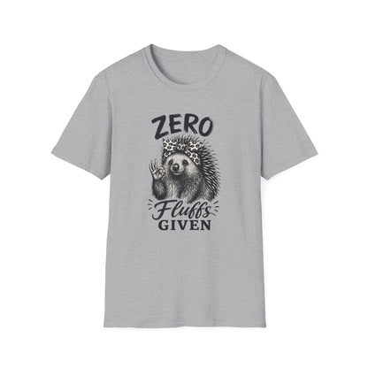 Zero Fluffs Given Graphic Tee