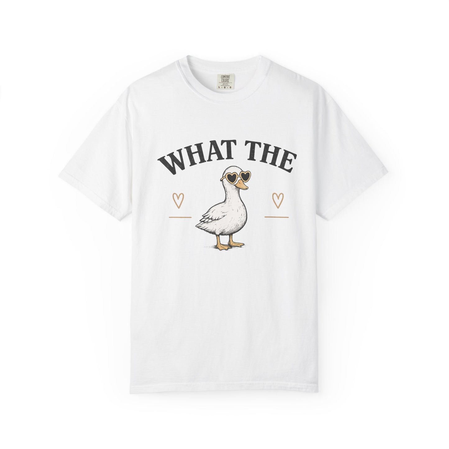 What The Duck T-Shirt — Cute Goose Graphic Tee