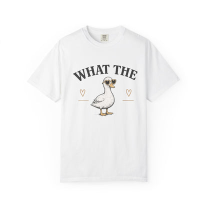 What The Duck T-Shirt — Cute Goose Graphic Tee
