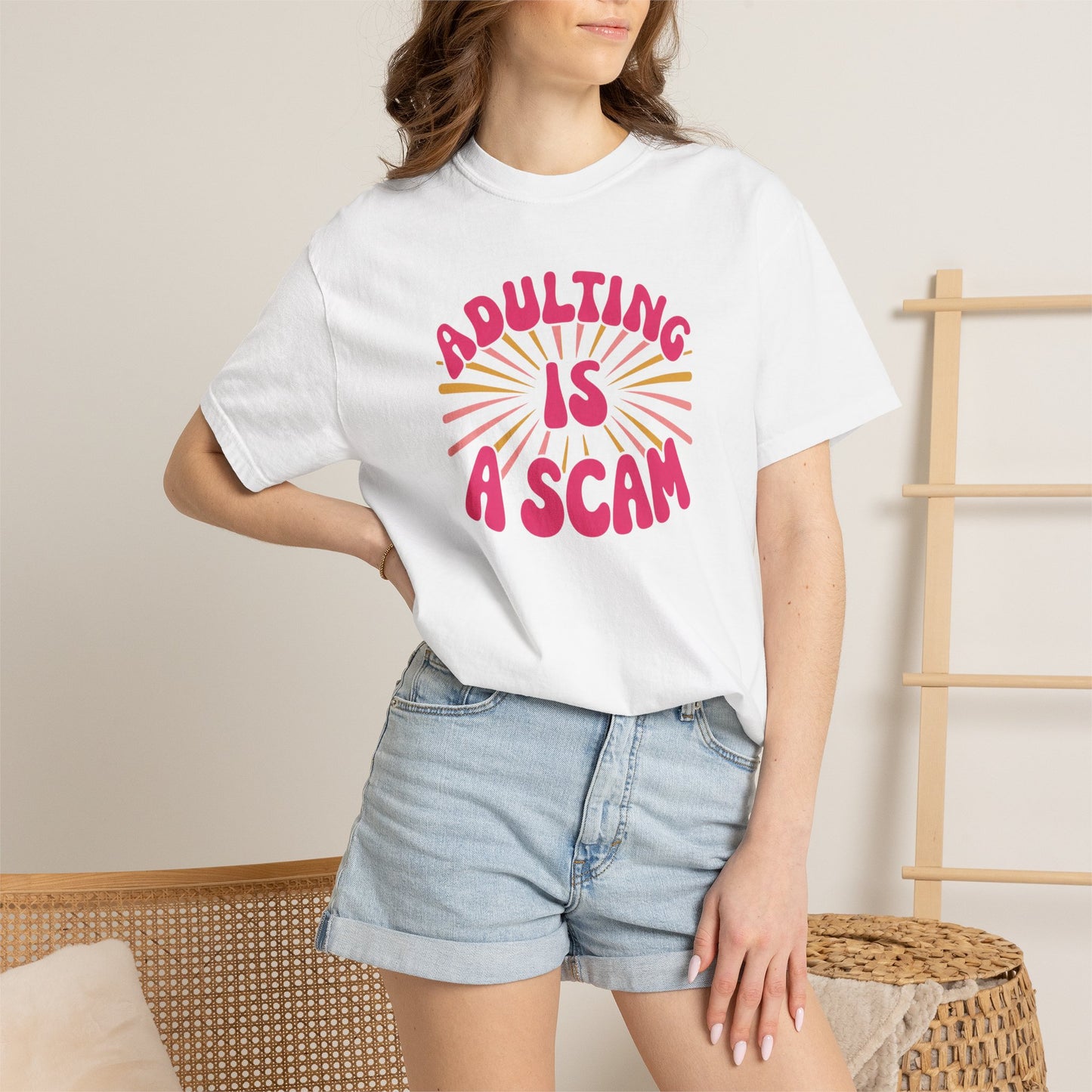 Adulting Is A Scam T‑Shirt