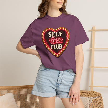 Self Love Club Heart Graphic Tshirt