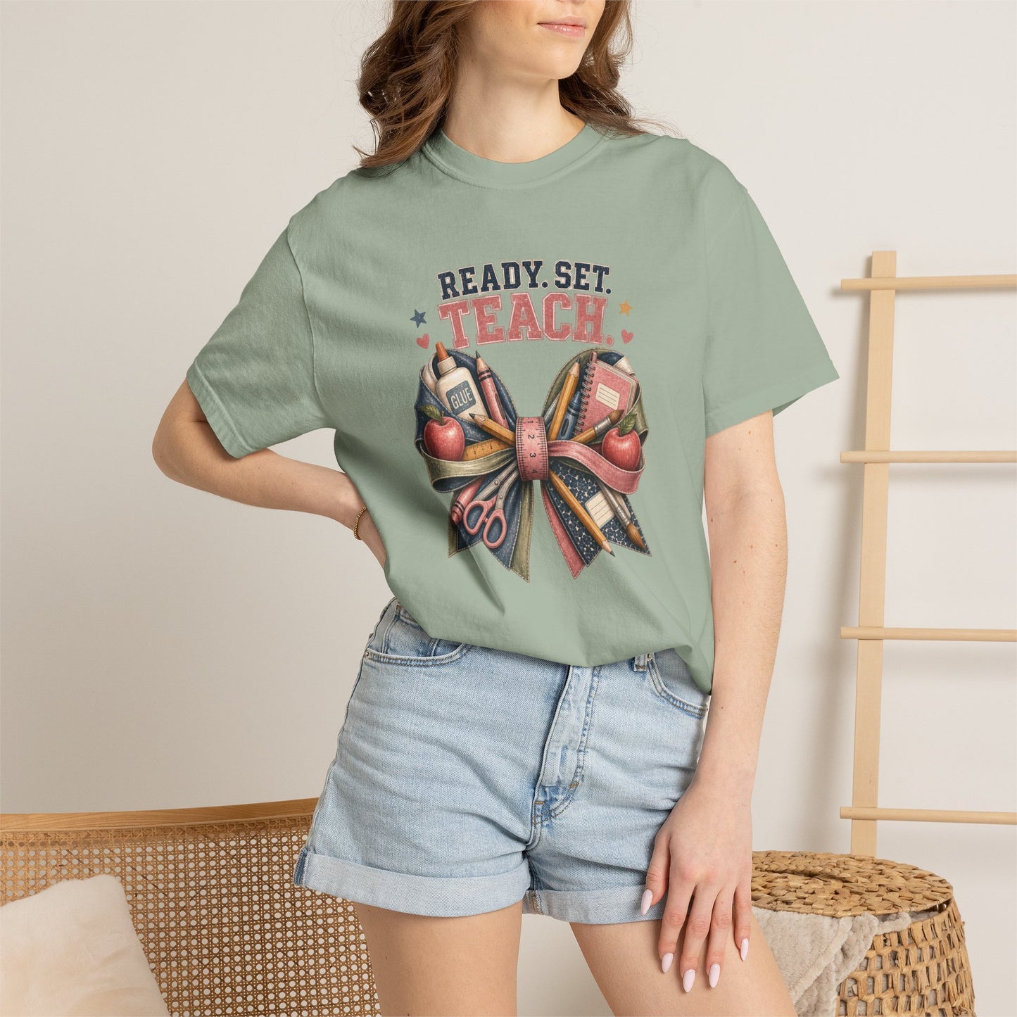 Ready, Set, Teach T-Shirt — Teacher Appreciation Back-to-School Shirt