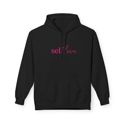 Self Love Hoodie Heart Graphic Pullover