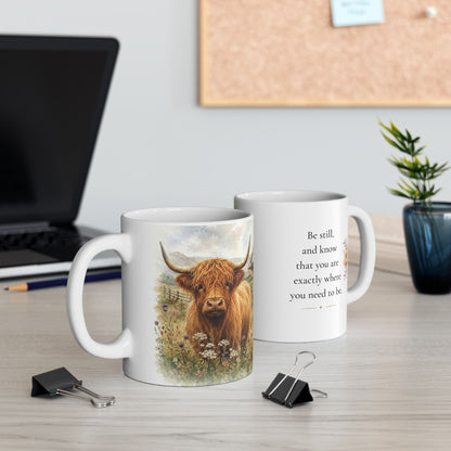 Highland Cow Coffee Mug (11oz & 15oz)