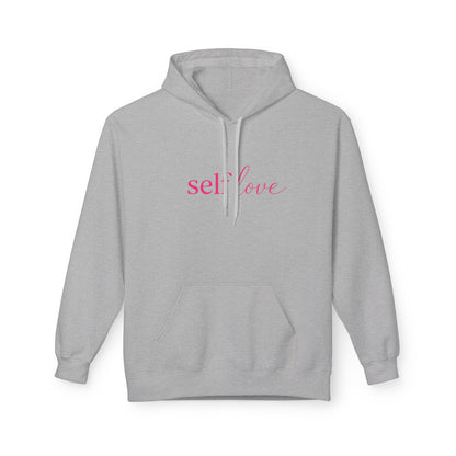 Self Love Hoodie Heart Graphic Pullover