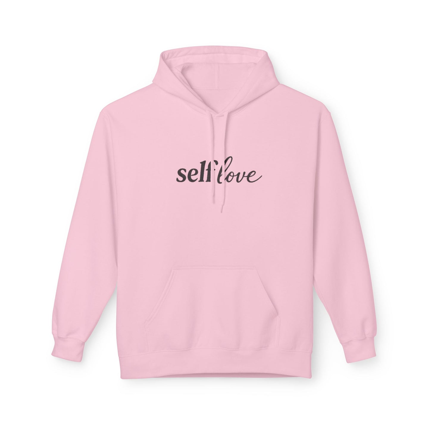 Self Love Hoodie Heart Graphic Pullover