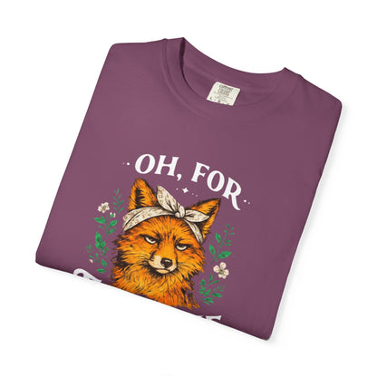Oh, For Fox Sake Graphic Tee