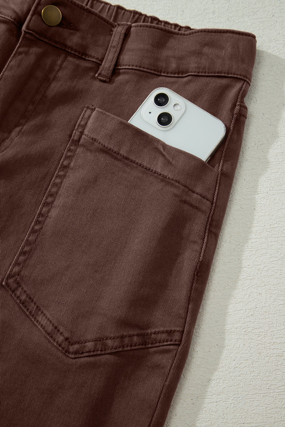 Beau Blue Patch Pocket Barrel Jeans