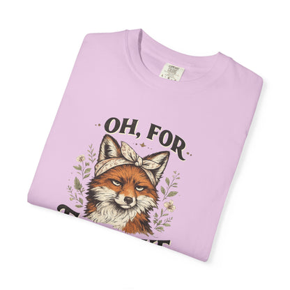 Oh, For Fox Sake Graphic Tee