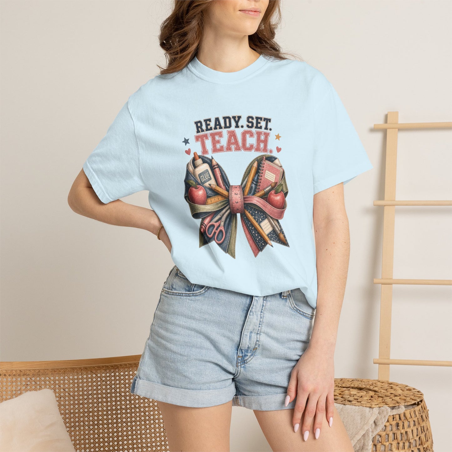 Ready, Set, Teach T-Shirt — Teacher Appreciation Back-to-School Shirt