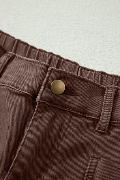 Beau Blue Patch Pocket Barrel Jeans