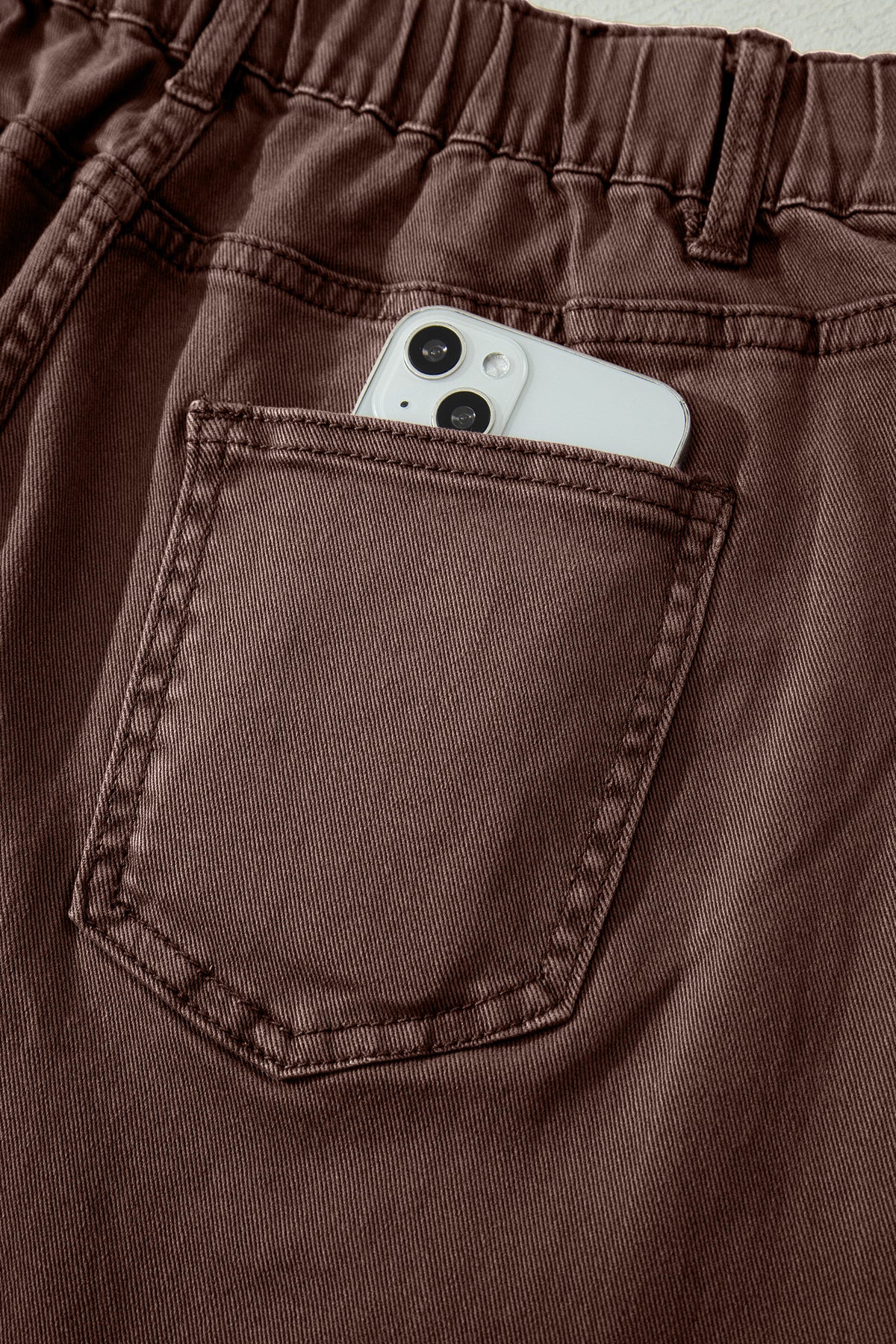 Beau Blue Patch Pocket Barrel Jeans